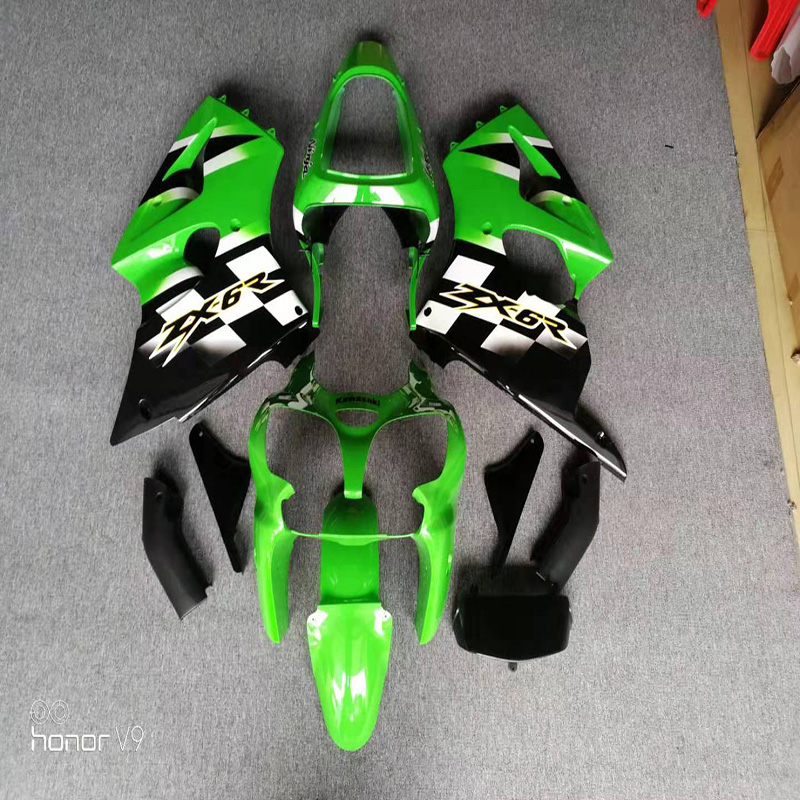 Motorbike Reusable Plastic Green zx6r fairing Bodywork