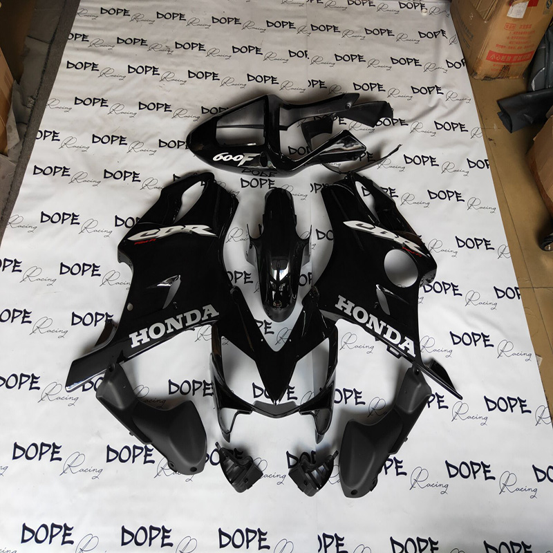 Fairings & Bodywork best plastic black motorcycle fairing injection for CBR600F F4I 2001-2003