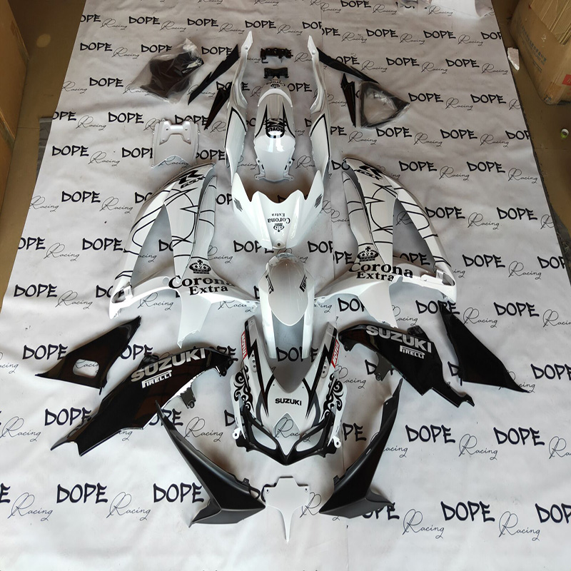 sportbike fairings ABS Injection plastic full body racing bike body cover for GSXR600 750 08-10