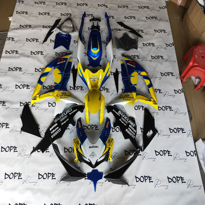 Motorcycle fairings kit body cowl spare parts best aftermarket fairings for GSXR600 750 2008-2010