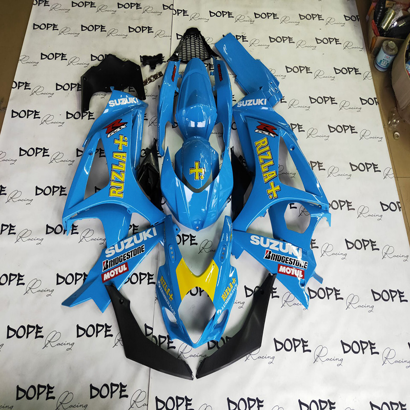 carenados de motocicleta blue abs motorcycle fairing repair for GSXR1000 2007-2008