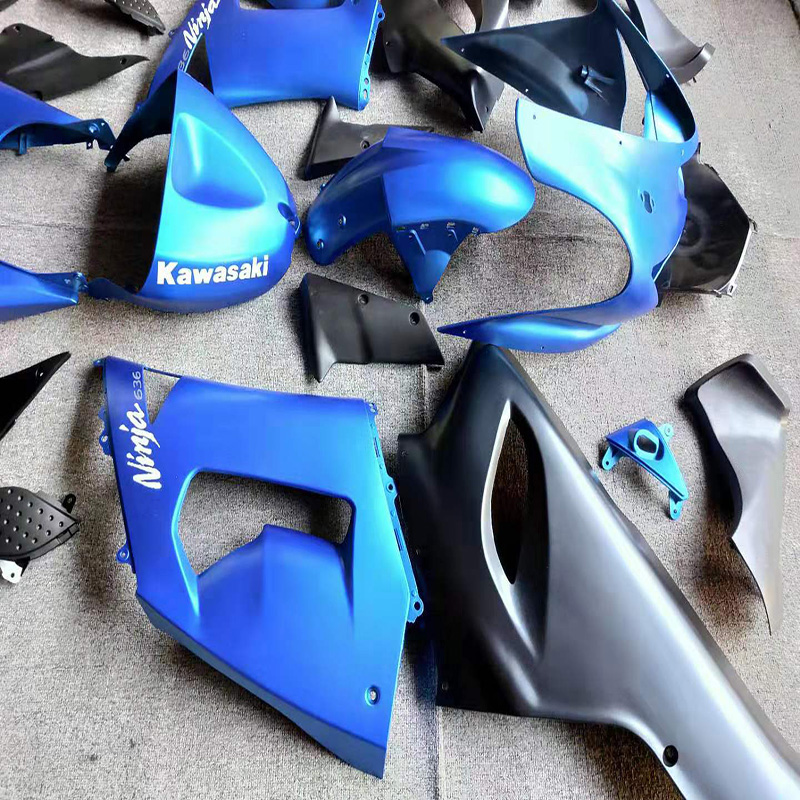 universal parts Plastic kits parts body and frame parts plastic casing protection motorcycle fairing design for ZX6R 2005-2006