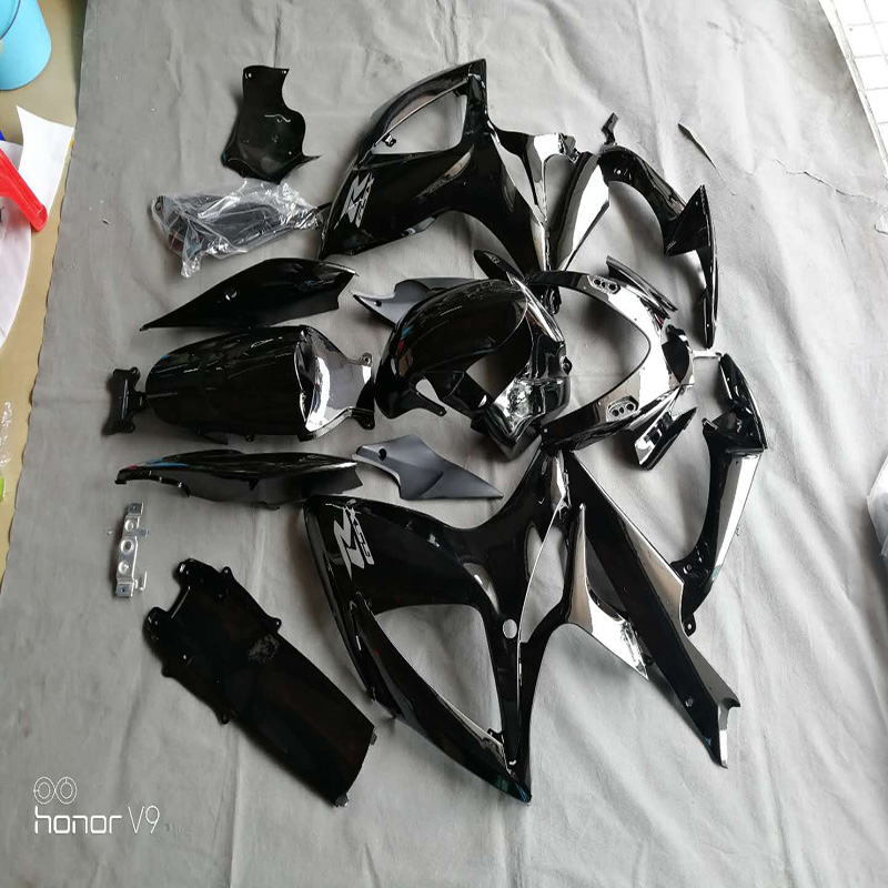 Bodywork Flame ABS blue custom motorcycle fairing for gsxr600