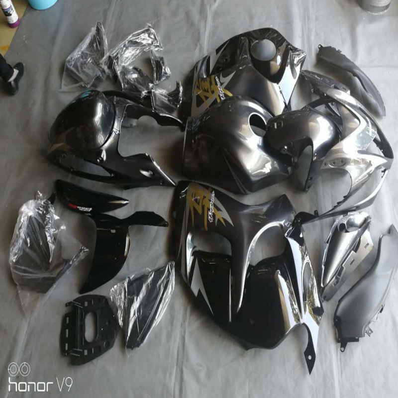 best aftermarket grey plastics fairing set for 2008 gsxr1300